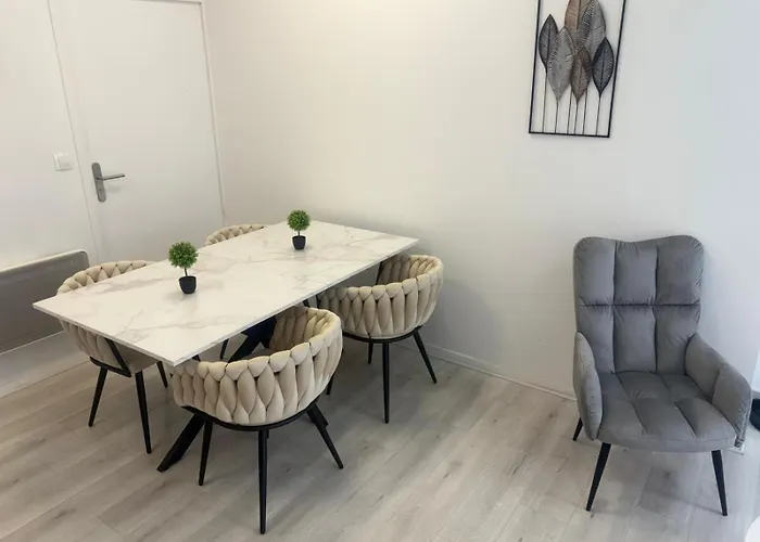 Parking Privé cosy 50m2 avec spa et jardin Lägenhet *
